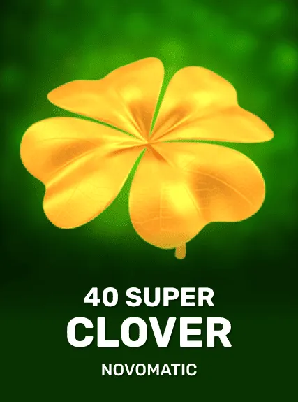 40 Super Clover game tile